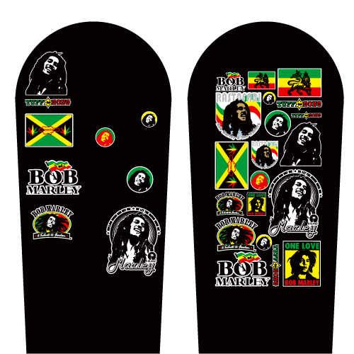 Bob_Marley_sticker_set-Printing