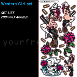 Western Girl set-Printing
